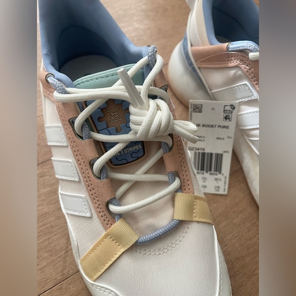 NWT Adidas Originals ZX 2K Pure Boosts - Picture 6 of 8